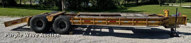 image for item EH6866 1948 Curell Trailer Company equipment trailer