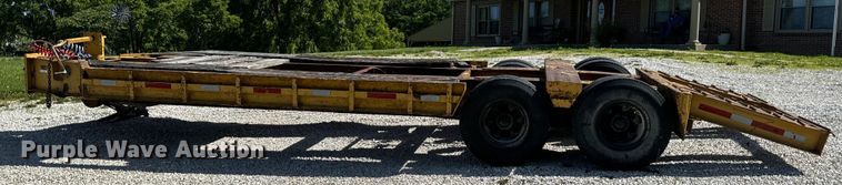 image for item EH6866 1948 Curell Trailer Company equipment trailer