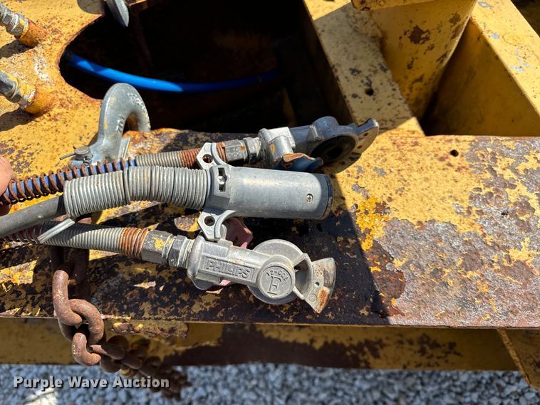 image for item EH6866 1948 Curell Trailer Company equipment trailer