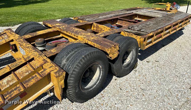 image for item EH6866 1948 Curell Trailer Company equipment trailer
