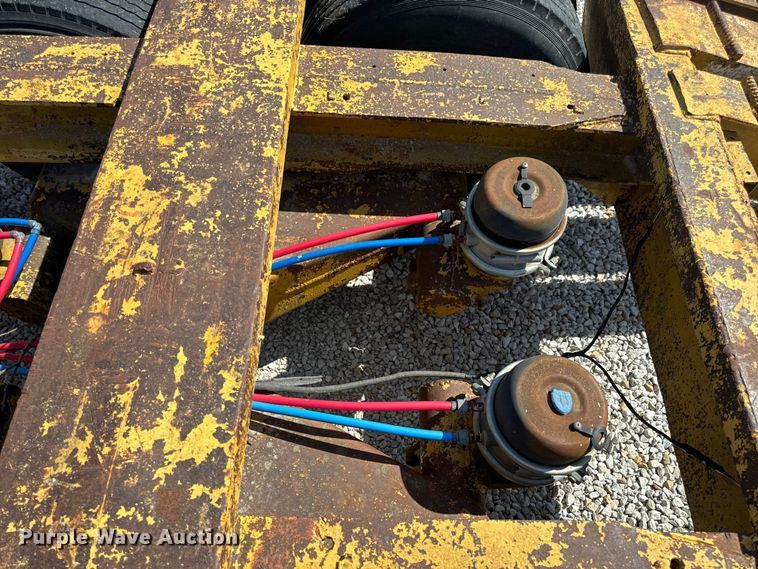 image for item EH6866 1948 Curell Trailer Company equipment trailer