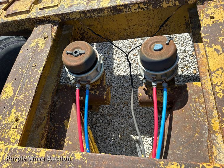 image for item EH6866 1948 Curell Trailer Company equipment trailer