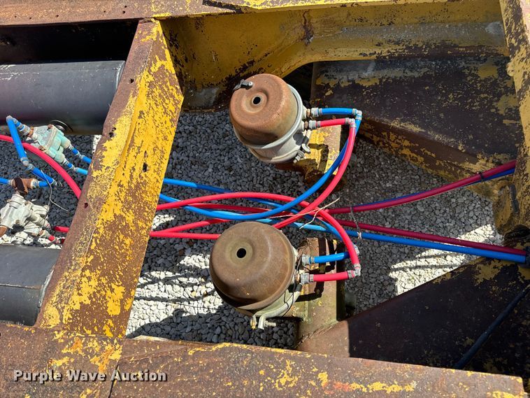 image for item EH6866 1948 Curell Trailer Company equipment trailer