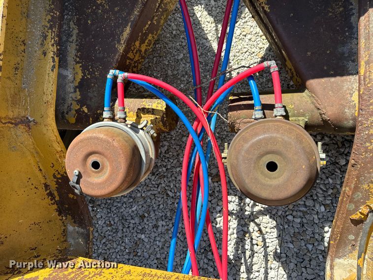 image for item EH6866 1948 Curell Trailer Company equipment trailer