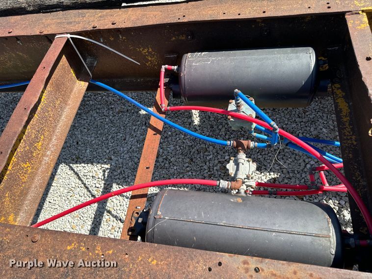 image for item EH6866 1948 Curell Trailer Company equipment trailer