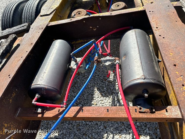 image for item EH6866 1948 Curell Trailer Company equipment trailer