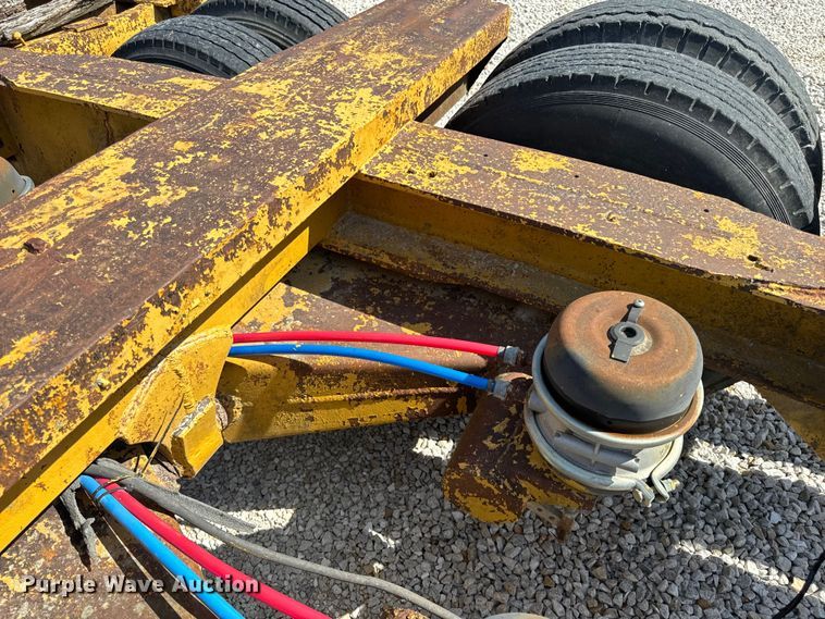 image for item EH6866 1948 Curell Trailer Company equipment trailer