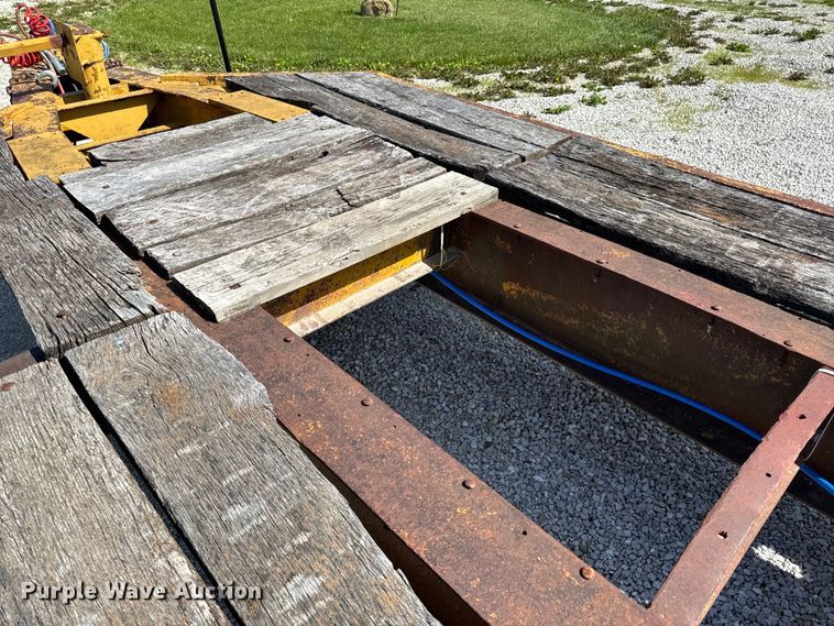 image for item EH6866 1948 Curell Trailer Company equipment trailer