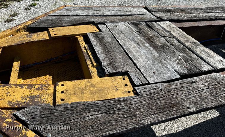 image for item EH6866 1948 Curell Trailer Company equipment trailer