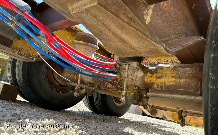 image for item EH6866 1948 Curell Trailer Company equipment trailer