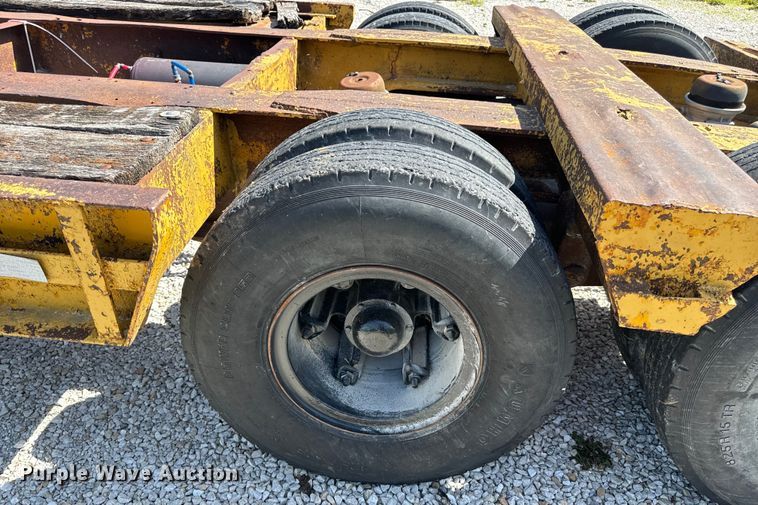 image for item EH6866 1948 Curell Trailer Company equipment trailer