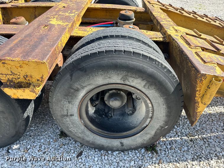 image for item EH6866 1948 Curell Trailer Company equipment trailer