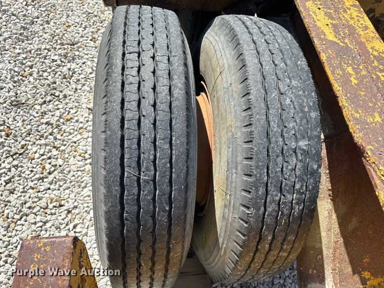 image for item EH6866 1948 Curell Trailer Company equipment trailer