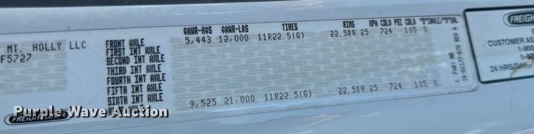 image for item EH6940 2009 Freightliner  Business Class M2 truck cab and chassis