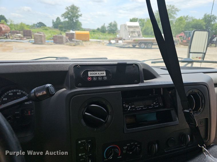 image for item EJ5602 2013 Ford Super Duty E350 shuttle bus