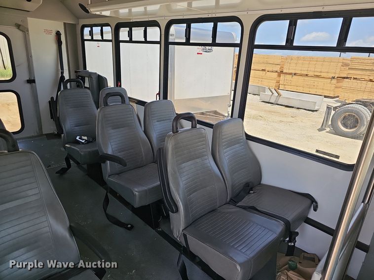 image for item EJ5602 2013 Ford Super Duty E350 shuttle bus