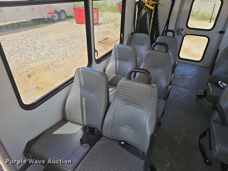 image for item EJ5602 2013 Ford Super Duty E350 shuttle bus