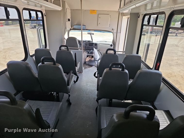 image for item EJ5602 2013 Ford Super Duty E350 shuttle bus