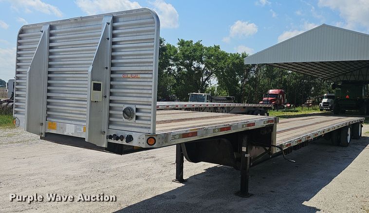 image for item EJ5677 2012 Utility Trailers drop deck equipment trailer