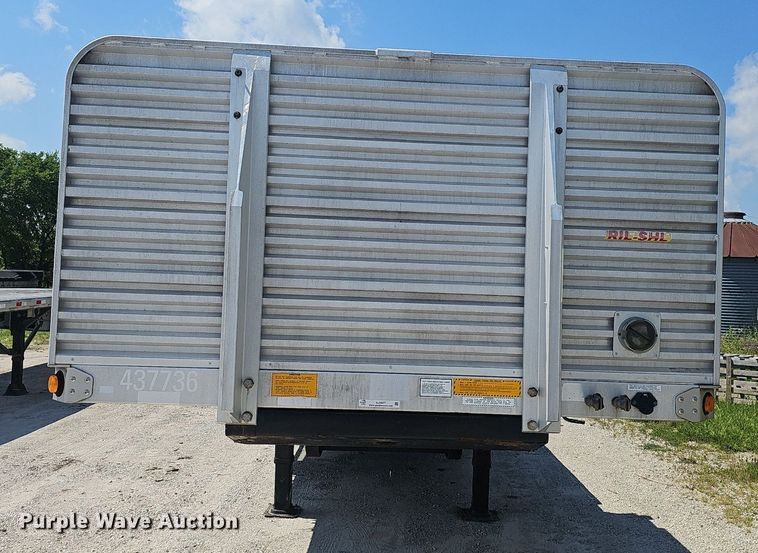 image for item EJ5677 2012 Utility Trailers drop deck equipment trailer