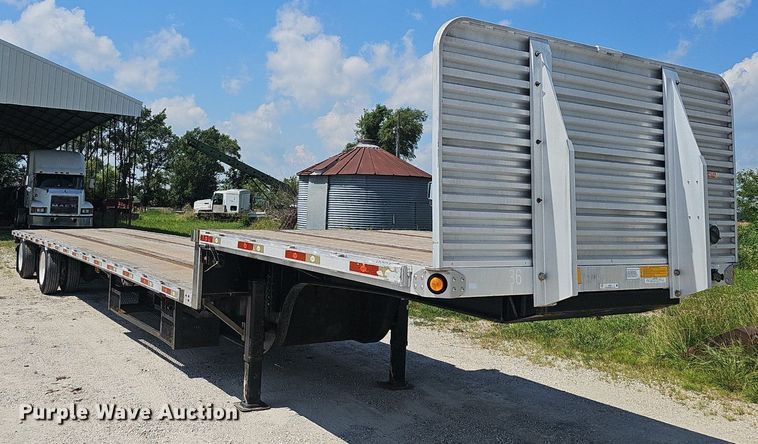 image for item EJ5677 2012 Utility Trailers drop deck equipment trailer