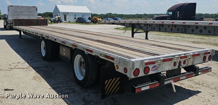 image for item EJ5677 2012 Utility Trailers drop deck equipment trailer