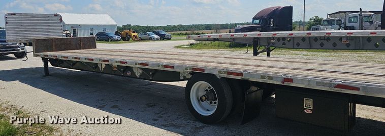 image for item EJ5677 2012 Utility Trailers drop deck equipment trailer