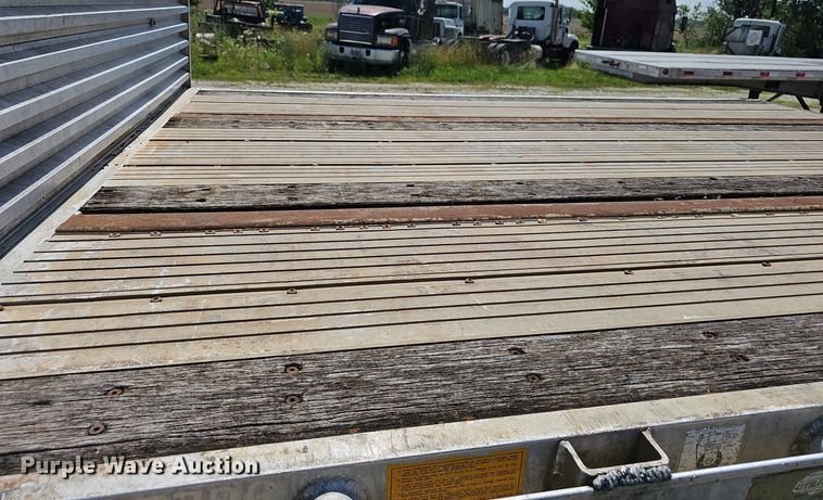 image for item EJ5677 2012 Utility Trailers drop deck equipment trailer