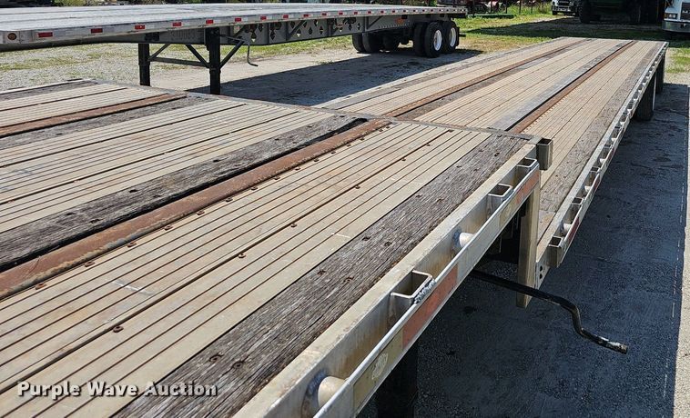 image for item EJ5677 2012 Utility Trailers drop deck equipment trailer
