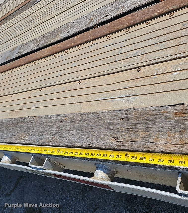 image for item EJ5677 2012 Utility Trailers drop deck equipment trailer