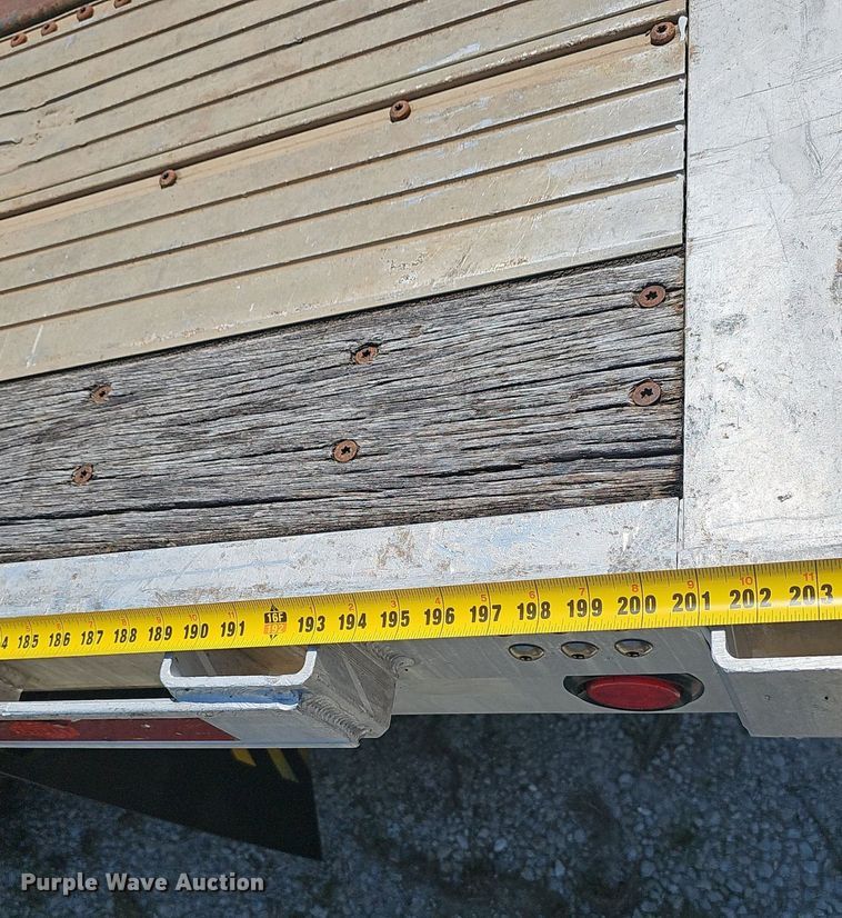 image for item EJ5677 2012 Utility Trailers drop deck equipment trailer