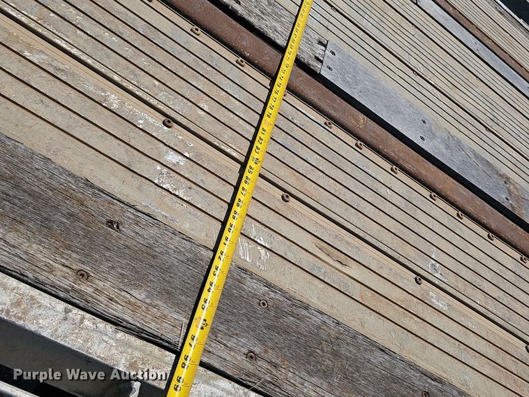 image for item EJ5677 2012 Utility Trailers drop deck equipment trailer