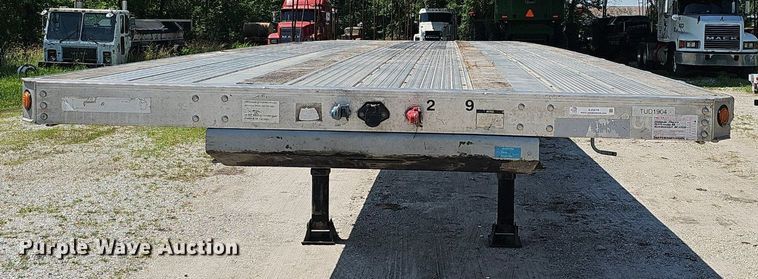 image for item EJ5678 2013 Hyundai Translead FC2480122-S flatbed trailer