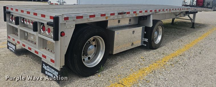 image for item EJ5707 2019 Reitnouer flatbed trailer