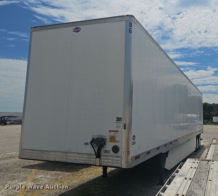 image for item EJ5708 2017 Utility Trailer  dry van trailer