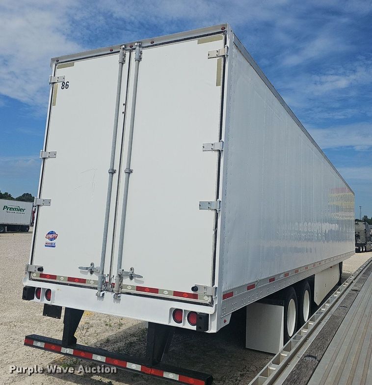 image for item EJ5708 2017 Utility Trailer  dry van trailer