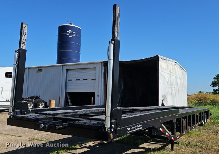 image for item EJ5709 2020 Sun Country Trailers car carrier