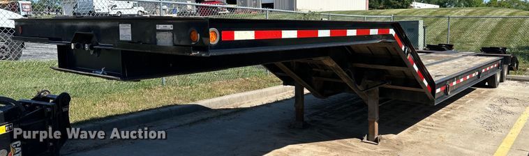 image for item EJ6899 1990 Eager Beaver  lowboy equipment trailer