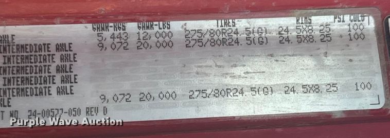 image for item EK1407 2001 Freightliner  CST120 semi truck