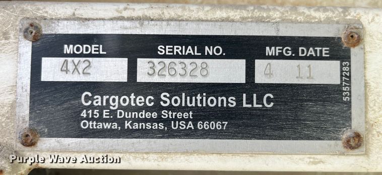 image for item EK8666 2011 Cargotec 4X2 yard truck