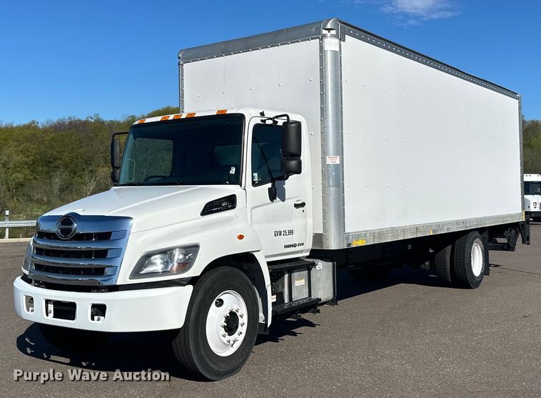 image for item LR9324 2018 Hino 268A box truck