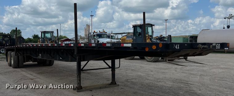 image for item LU9902 2006 Lufkin flatbed trailer