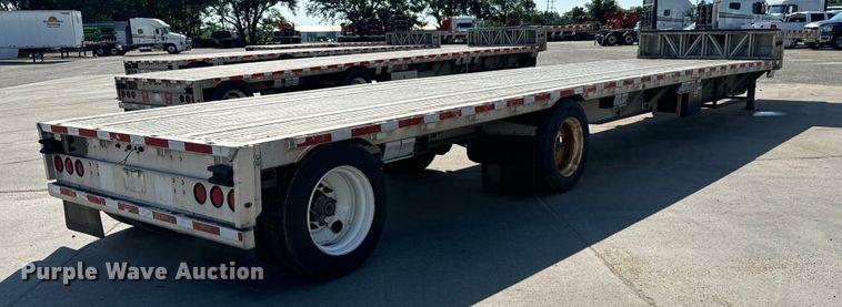 image for item MU9780 2013 Wilson AD-1080 drop deck equipment trailer