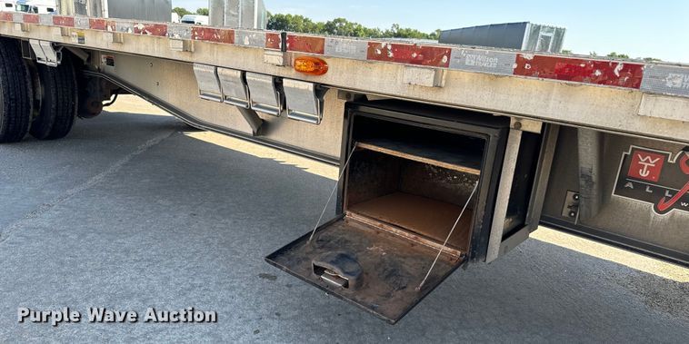 image for item MU9780 2013 Wilson AD-1080 drop deck equipment trailer