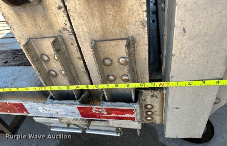 image for item MU9780 2013 Wilson AD-1080 drop deck equipment trailer