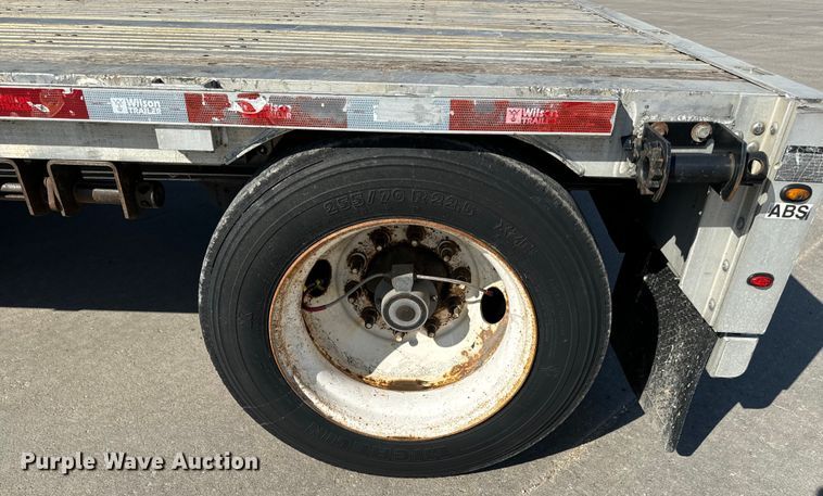 image for item MU9780 2013 Wilson AD-1080 drop deck equipment trailer