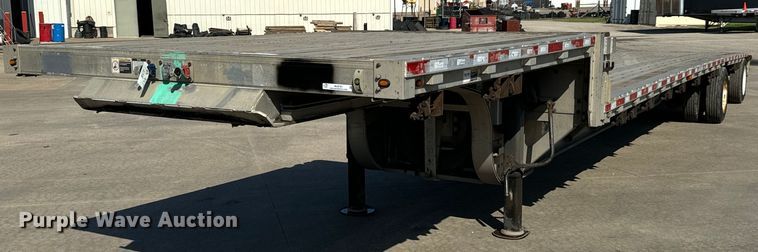 image for item MU9781 2013 Wilson AD-1080 drop deck equipment trailer