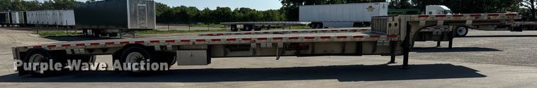 image for item MU9781 2013 Wilson AD-1080 drop deck equipment trailer