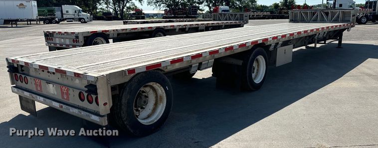 image for item MU9781 2013 Wilson AD-1080 drop deck equipment trailer