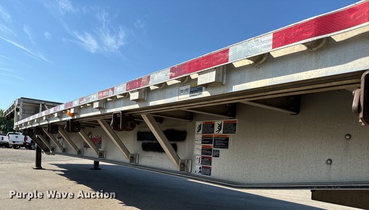 image for item MU9781 2013 Wilson AD-1080 drop deck equipment trailer